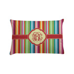 Retro Vertical Stripes Pillow Case - Standard (Personalized)