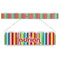 Retro Vertical Stripes Plastic Ruler - 12" - PARENT MAIN
