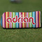 Retro Vertical Stripes Putter Cover - Front