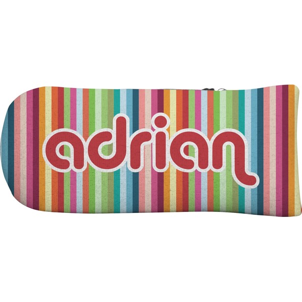 Retro Vertical Stripes Putter Cover (Front)