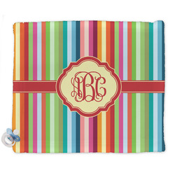 Retro Vertical Stripes Security Blanket (Personalized)