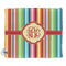 Retro Vertical Stripes Security Blanket - Single Sided (Personalized)
