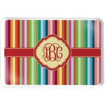 Retro Vertical Stripes Serving Tray (Personalized)