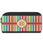 Retro Vertical Stripes Shoe Bag (Personalized)