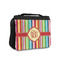 Retro Vertical Stripes Small Travel Bag - FRONT