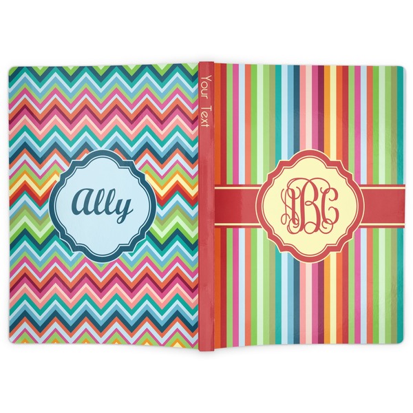 Retro Vertical Stripes Soft Cover Journal - Apvl