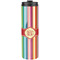 Retro Vertical Stripes Stainless Steel Skinny Tumbler - 20 oz (Personalized)