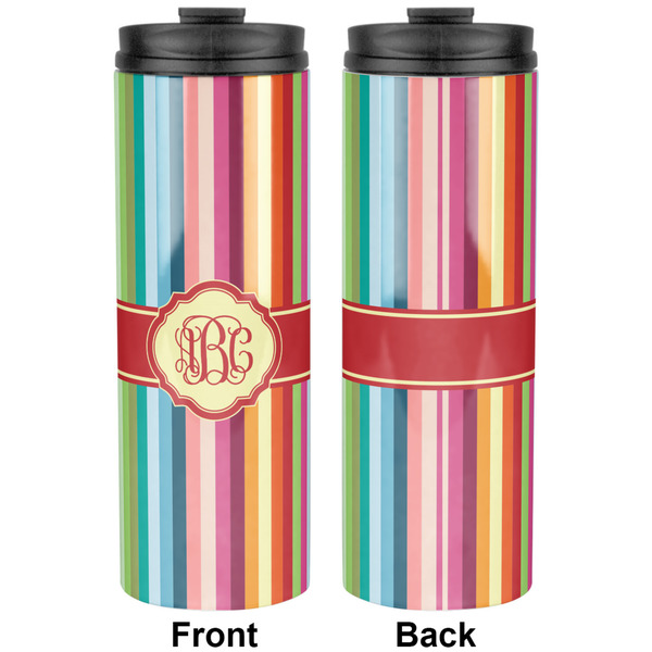 Retro Vertical Stripes Stainless Steel Tumbler - Apvl