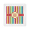 Retro Vertical Stripes Standard Cocktail Napkins (Personalized)