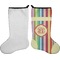 Retro Vertical Stripes Stocking - Single-Sided - Approval