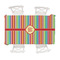 Retro Vertical Stripes Tablecloth - 58"x102" (Personalized)