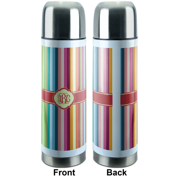 Retro Vertical Stripes Thermos - Apvl