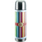 Retro Vertical Stripes Stainless Steel Thermos (Personalized)