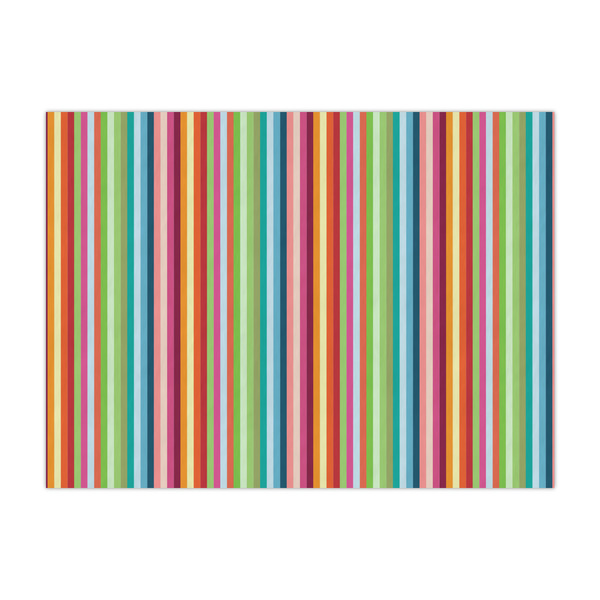 Custom Retro Vertical Stripes Large Tissue Papers Sheets - Lightweight