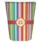 Retro Vertical Stripes Waste Basket (Personalized)