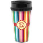 Retro Vertical Stripes Acrylic Travel Mug without Handle (Personalized)