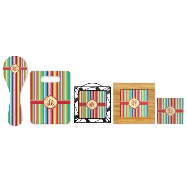 Retro Vertical Stripes Trivets - All Trivets
