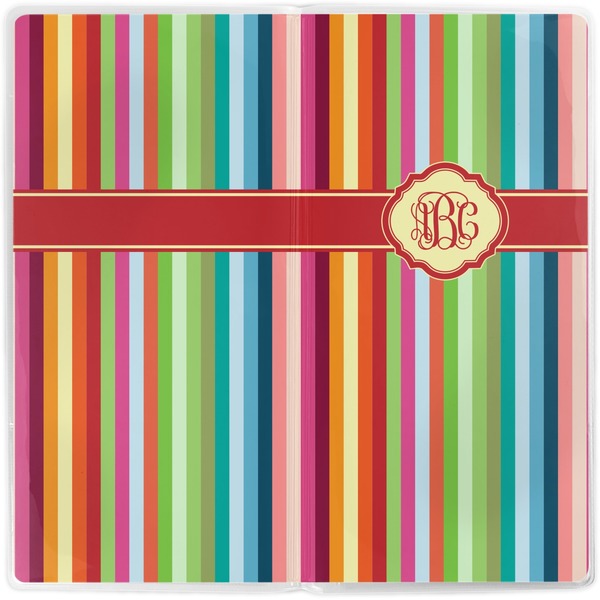 Retro Vertical Stripes Vinyl Document Wallet - Apvl