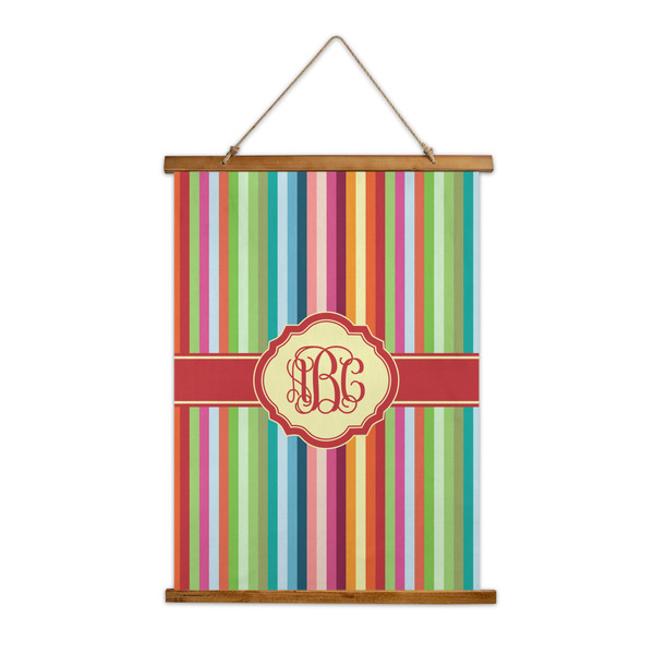 Custom Retro Vertical Stripes Wall Hanging Tapestry (Personalized)