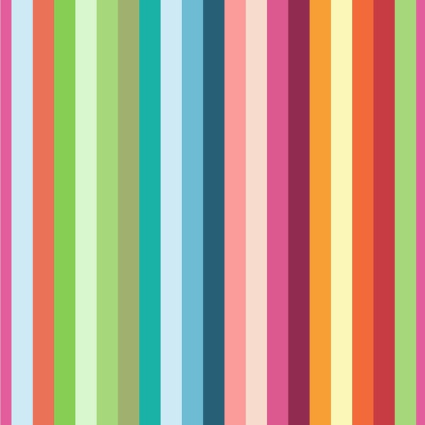 Custom Retro Vertical Stripes Wallpaper & Surface Covering (Water Activated 24"x 24" Sample)