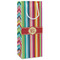 Retro Vertical Stripes Wine Gift Bags - Matte (Personalized)