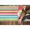 Retro Vertical Stripes Yoga Mats - LIFESTYLE