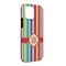 Retro Vertical Stripes iPhone 13 Pro Max Tough Case - Angle