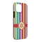 Retro Vertical Stripes iPhone Case - Rubber Lined - iPhone 13 Pro Max (Personalized)