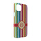 Retro Vertical Stripes iPhone Case - Plastic - iPhone 14 Pro (Personalized)