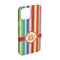 Retro Vertical Stripes iPhone Case - Plastic - iPhone 15 Pro (Personalized)