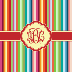 Retro Vertical Stripes