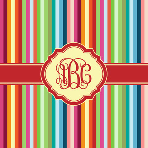 Retro Vertical Stripes