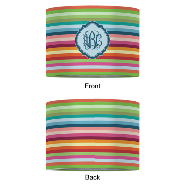 Retro Horizontal Stripes 12" Drum Lampshade - APPROVAL (Fabric)