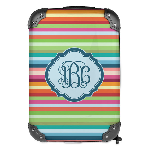 Retro Horizontal Stripes 13" Hard Shell Backpacks - FRONT