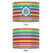 Retro Horizontal Stripes 16" Drum Lampshade - APPROVAL (Fabric)