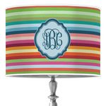 Retro Horizontal Stripes Drum Lamp Shade (Personalized)