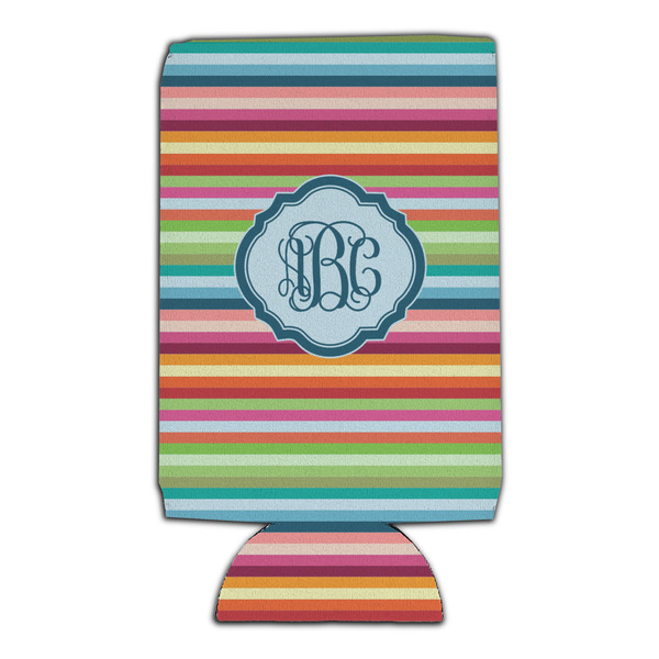 Retro Horizontal Stripes 16oz Can Sleeve - Set of 4 - FRONT