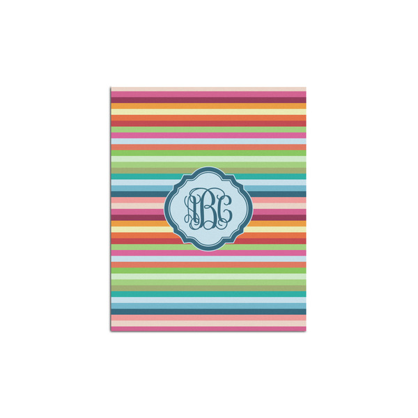 Custom Retro Horizontal Stripes Poster - Multiple Sizes (Personalized)