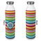 Retro Horizontal Stripes 20oz Water Bottles - Full Print - Approval