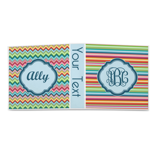 Retro Horizontal Stripes 3-Ring Binder Approval- 2in