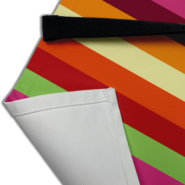 Retro Horizontal Stripes Apron - (Detail)