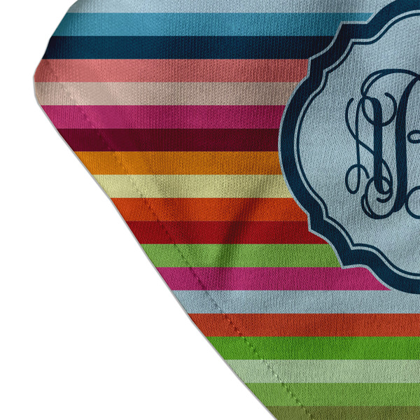 Retro Horizontal Stripes Bandana Detail