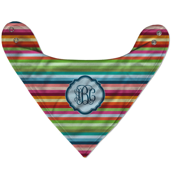 Retro Horizontal Stripes Bandana Flat Approval