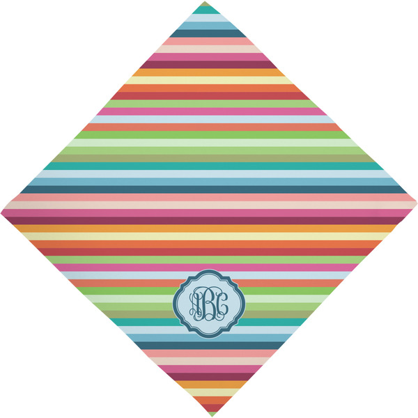 Retro Horizontal Stripes Bandana - Full View