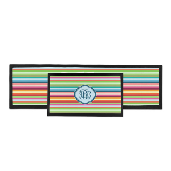 Retro Horizontal Stripes Bar Mat - Parent Main