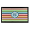 Retro Horizontal Stripes Bar Mat - Small (Personalized)