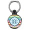 Retro Horizontal Stripes Cell Phone Ring Stand & Holder (Personalized)