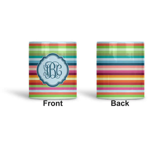 Retro Horizontal Stripes Ceramic Pen Holder - Apvl