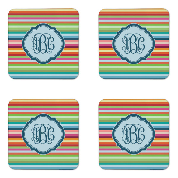 Retro Horizontal Stripes Coaster Set - APPROVAL