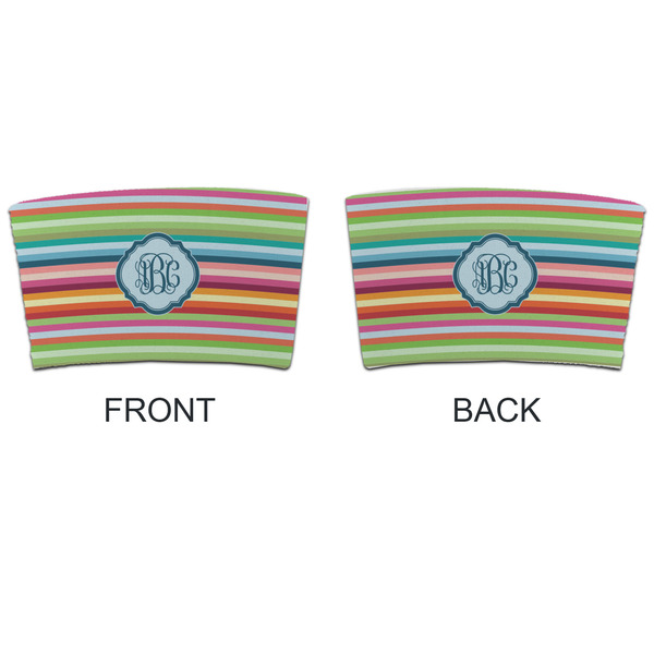Retro Horizontal Stripes Coffee Cup Sleeve - APPROVAL